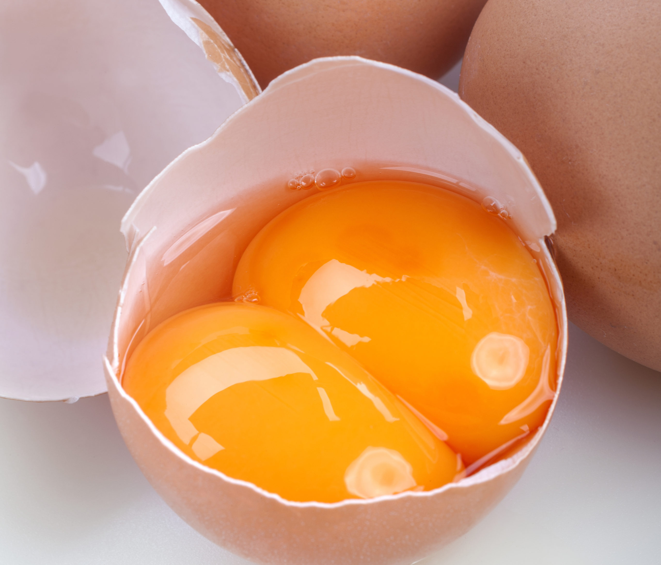 Egg,With,Two,Egg,Yolks,In,A,Shell