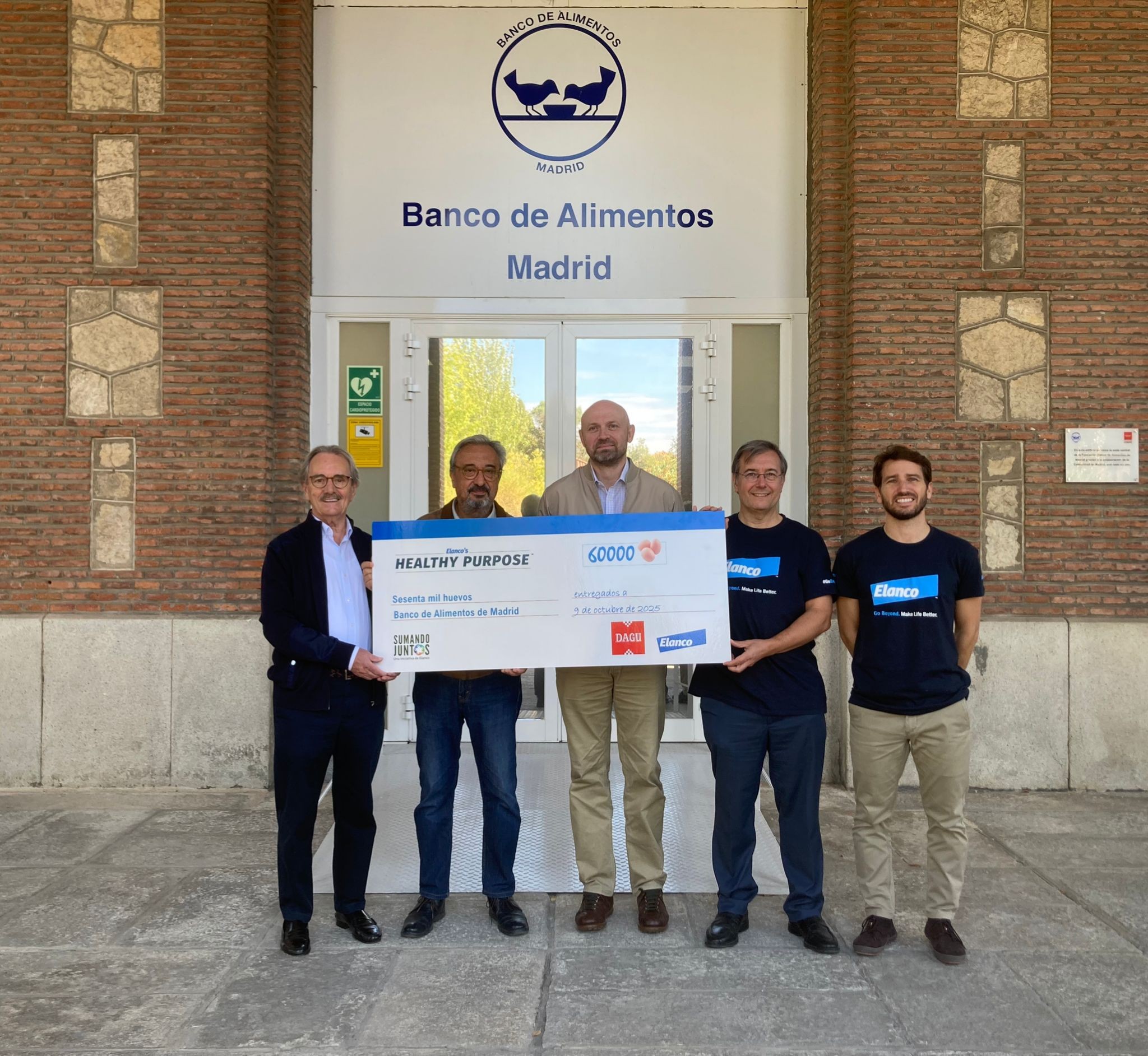 Donación a Banco de Alimentos de Marid