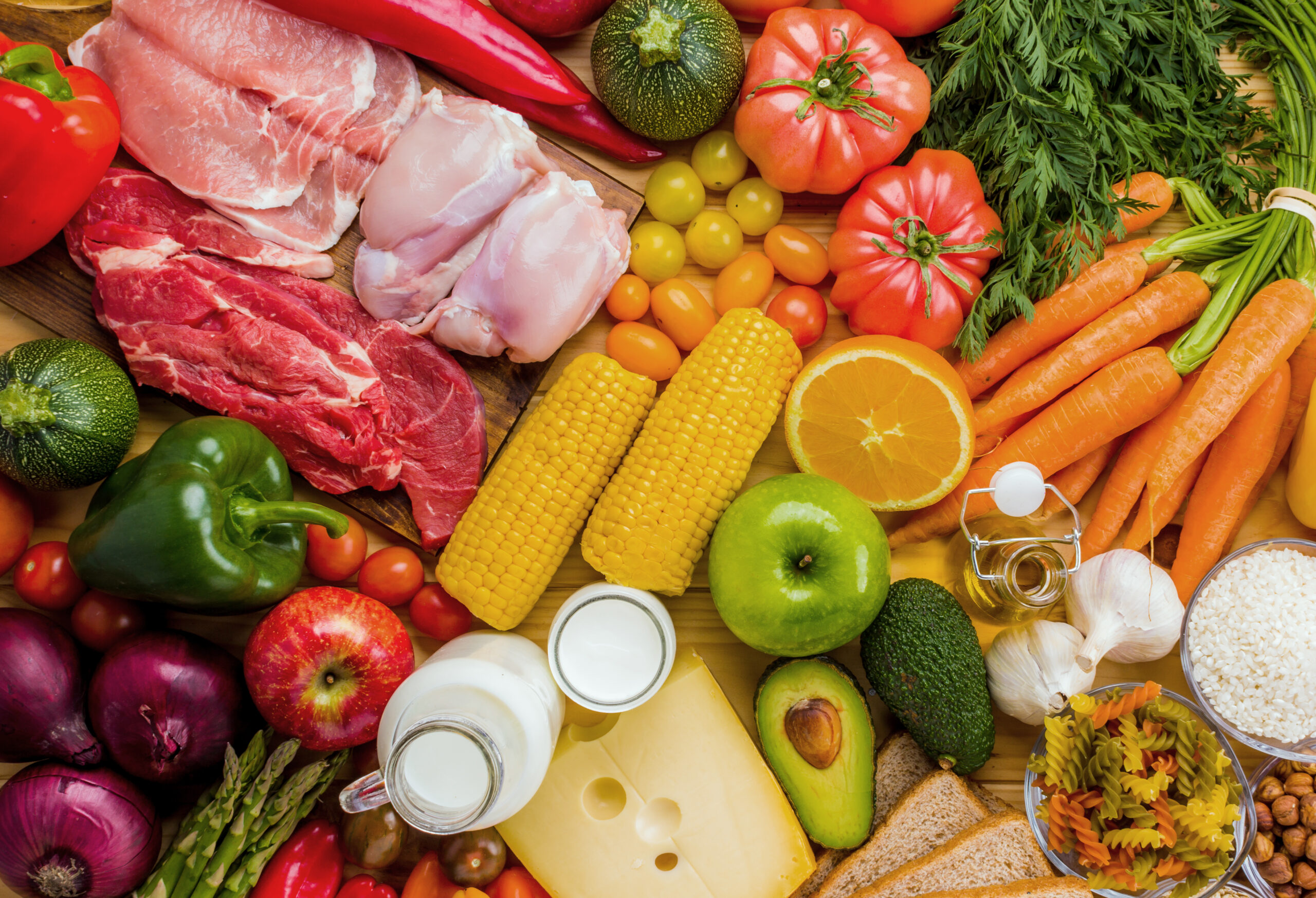 Tabla nutricional de los alimentos